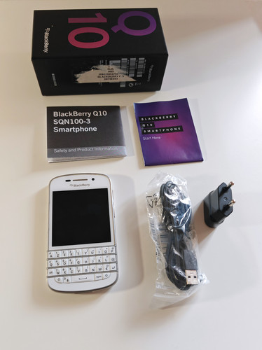Blackberry q10 bianco - bianco, boxato