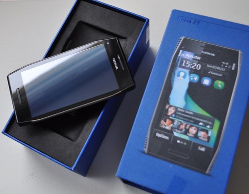 Smartphone nokia acciaio - nokia, x7-00